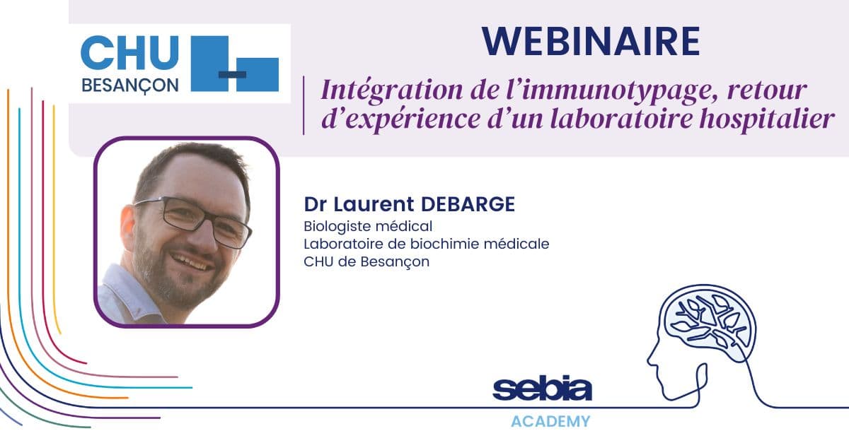 Intégration de l’immunotypage : retour d’expérience d’un laboratoire hospitalier
