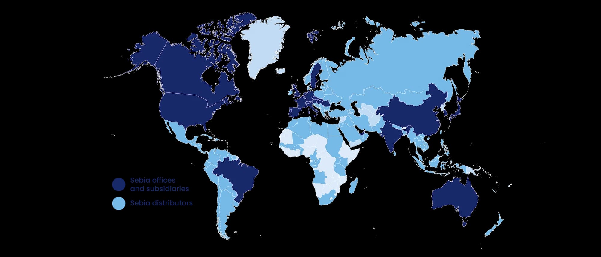 As a global company, Sebia has business operations located in Europe, the Americas, Middle East and Asia.